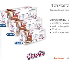 TASCA PASTICCERIA CROWN CHEF 46X23 100 PZ