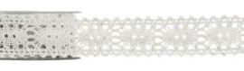 ROTOLO NASTRO PIZZO JULIA MM25X7MT BIANCO ROTOLO NASTRO PIZZO JULIA MM25X7MT BIANCO