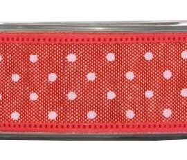 ROTOLO SHABBY CHIC POIS MM25X15MT ROSSO