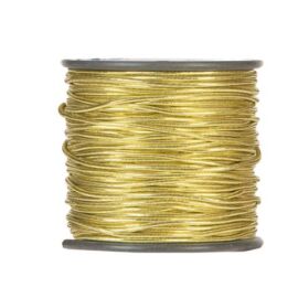ROTOLO NASTRO TUBOLARE ELASTICO MM2X50MT ORO
