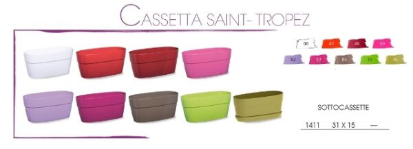 SOTTOC. SAINT-TROPEZ CM 32X16 FUCSIA