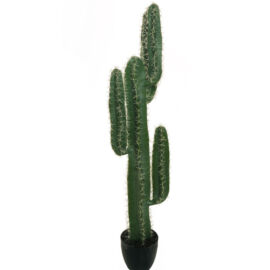 PIANTA FINTA MEXICAN CACTUS IN PLASTICA CON VASO CM 127