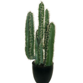 PIANTA FINTA MEXICAN CACTUS IN PLASTICA CON VASO CM 69