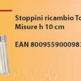 STOPPINO RICAMBIO 10PZ