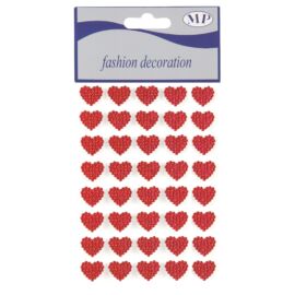 RED HEART STICKERS (40PZ) MM 15