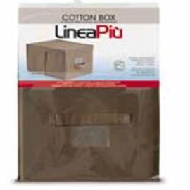 SCATOLA CUSTODIA COTONE "COTTONBOX" CM 28X30X15,5 SCATOLA CUSTODIA COTONE "COTTONBOX" CM 28X30X15,5