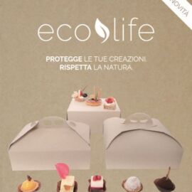 SCATOLA TORTA CM 19X19X7 (4X25) ECO AVANA AL PZ