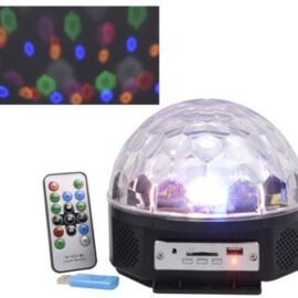 MAGIC BALL LED MULTICOLOR  MP3 18X18X15CM