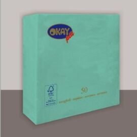 TOVAGLIOLO CARTA 2 VELI CM 33X33 50PZ tiffany