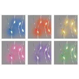 COLLANA BRILLY 10MICROLED 1,5MMMIX6C.LUCE FISSA