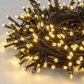 CATENA DI LUCE 500LED 5MM 35,5 MT USO ESTERNO BIANCO CALDO