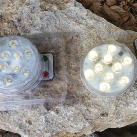 PLACCA 10LEDS IMMERS.TELEC.WATERPROOF IP68 3*AAA