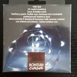 100LEDS 10MT FREDDA WATERPROOF TELEC.8 FUNZ.3*AA