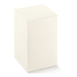 SCATOLA PIEGHEVOLE MM 120X120XH190 SETA BIANCO SCATOLA PIEGHEVOLE MM 120X120XH190 SETA BIANCO