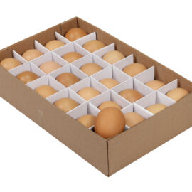 BOX UOVA NATURALI 24 PZ CM 6 BOX UOVA NATURALI 24 PZ CM 6