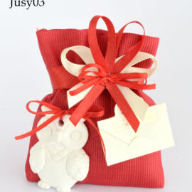 SACCHETTO CON GUFO IN GESSO+ESSENZA (CM9XH.10) JUSY SACCHETTO CON GUFO IN GESSO+ESSENZA (CM9XH.10) JUSY