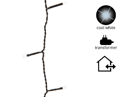 FILO DI LUCI PER ALBERO A LED BIANCO FREDDO 80 LED 6MT CAVO NERO FILO DI LUCI PER ALBERO A LED BIANCO FREDDO 80 LED 6MT CAVO NERO