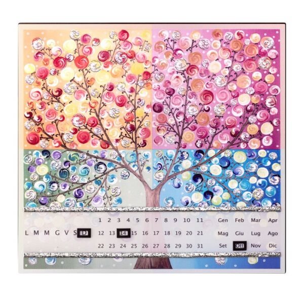 CALENDARIO CM 38X34,5 ALBERO VITA