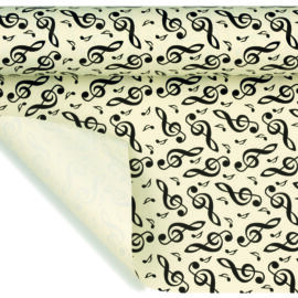 BOBINA STAMPATA VIVALDI 40MY 100X25MT NERA