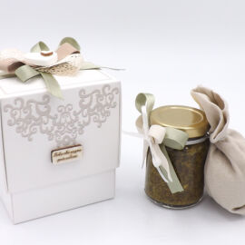 SCATOLA  C/PESTO  RUCOLA E PISTACCHIO DA 106 GR  ANITA  (9X9XH.10)
