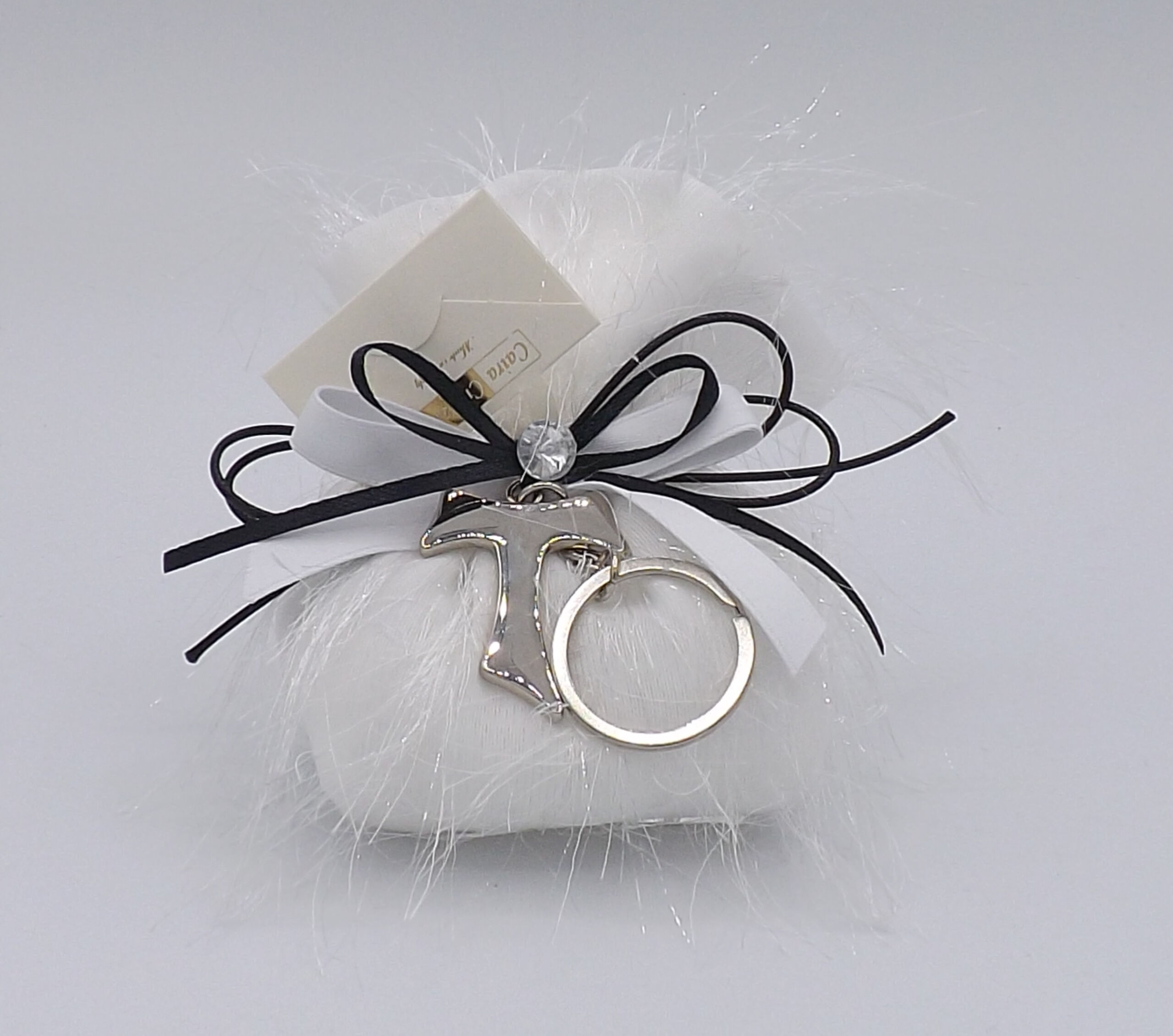POOF GRANDE BIANCO C/PORTA CHIAVI TAO ERSILIA (10XH.12) POOF GRANDE BIANCO C/PORTA CHIAVI TAO ERSILIA (10XH.12)