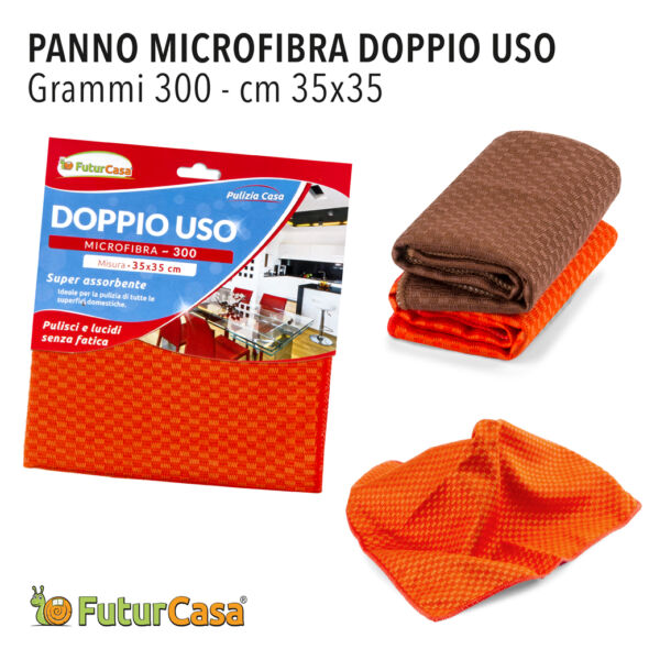AC PANNO MICROFIBRA DOPPIOUSO 35X35CM FC 4127