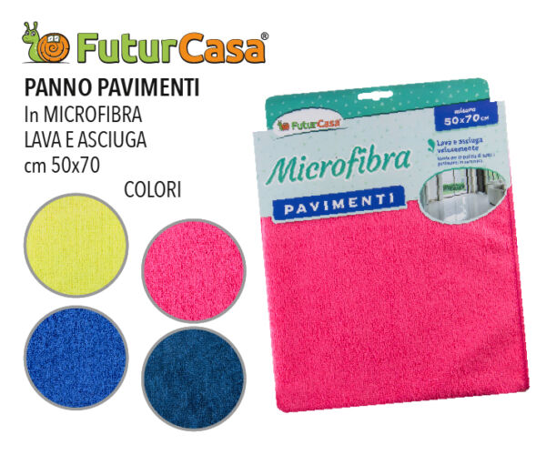 AH PANNO MICROFIBRA PAVIMENTO LISCIO EXTRA 50X70CM FC 1393