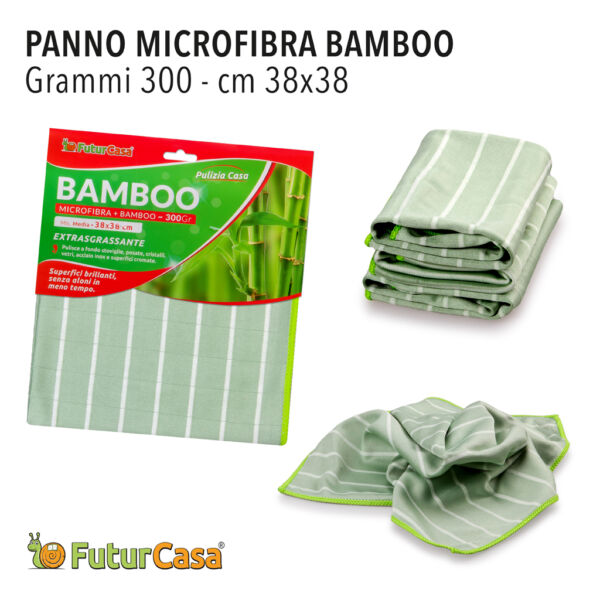 AF PANNO MICROFIBRA  BAMBOO 38X38CM FC 1218