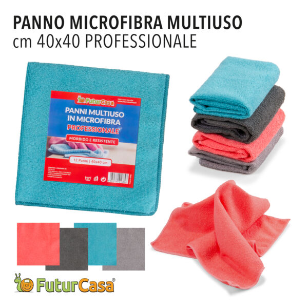A PANNO MICROFIBRA MULTIUSO 40X40CM PROFESSION. FC 6858