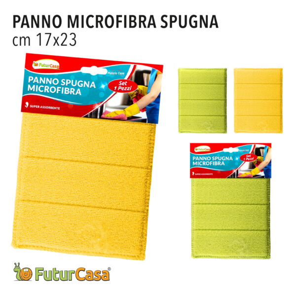 AO PANNO MICROFIBRA SPUGNA 17X23CM FC 5721