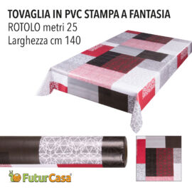VC TOVAGLIA  A ROTOLO FELPATA CM 140 FC 1662(3MT)FANTASIA VARIA
