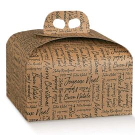 SCATOLA PANETTONE MM 200X200X180 WORDS SCATOLA PANETTONE MM 200X200X180 WORDS