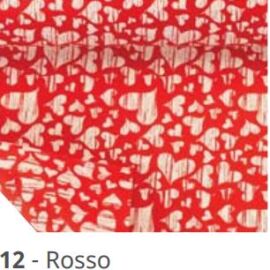 BOBINA PERLATA STAMPATA  2 LATI 40MY 1,00X25 MT CASANOVA ROSSO