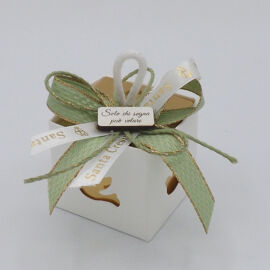 SCATOLA P/CONFETTI C/COLOMBA ANGELICA (5X5XH.7) SCATOLA P/CONFETTI C/COLOMBA ANGELICA (5X5XH.7)