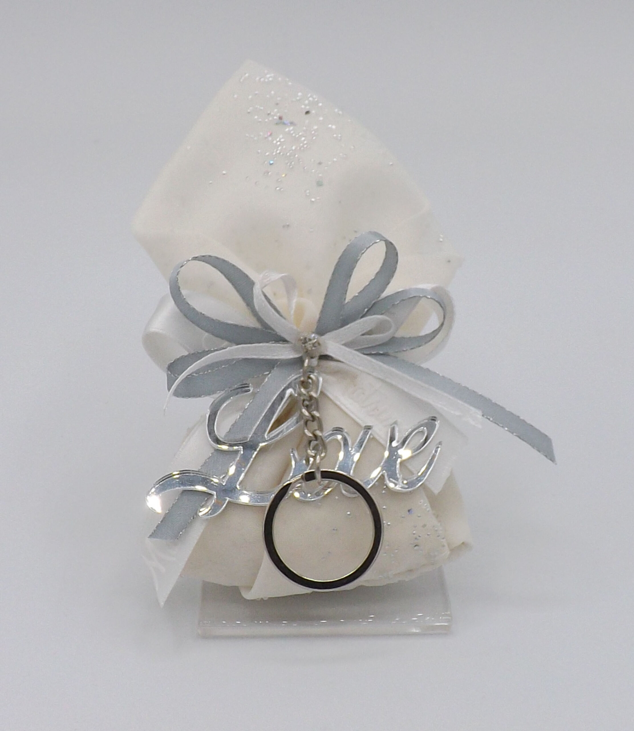 SACCHETTO CALLA C/P.CHIAVI LOVE LUCE (8XH.15) SACCHETTO CALLA C/P.CHIAVI LOVE LUCE (8XH.15)
