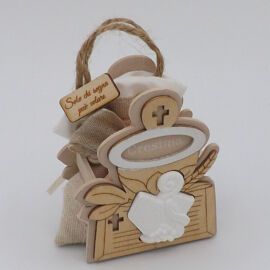 SCATOLA LEGNO C/CRESIMA PARIS (7XH.9)