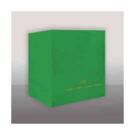 TOVAGLIOLO CARTA 2 VELI CM 25X25 50PZ verde smeraldo