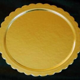 DISCHI TONDI IN CARTONE CAPPATI E  PRESSATI ORO N° 18 AL KG