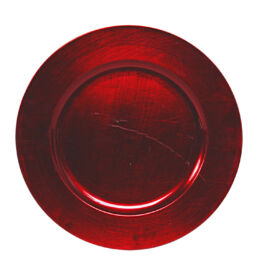 PIATTO PLASTICA PER CONFEZIONE D. 28 CM ROSSO PIATTO PLASTICA PER CONFEZIONE D. 28 CM ROSSO