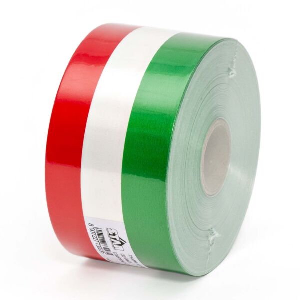 NASTRO TRICOLORE 100MMX100MT