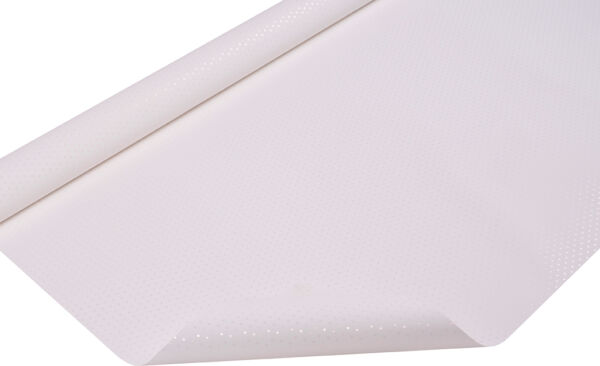 BOBINA PERLATA STAMPATA DOTS NACRE PEARLY 40MY 1,00X25MT bianco