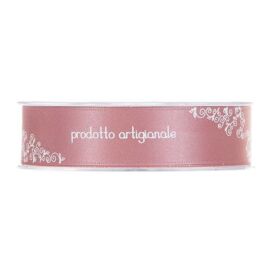 ROTOLO PRODOTTO ARTIGIANALE DECORO 25MMX25MT OLD PINK