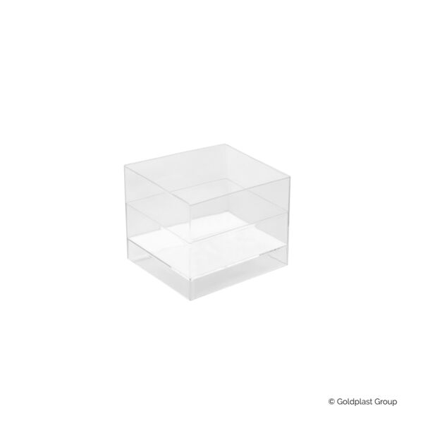 COPETTA CUBE IN PLASTICA TRASPARENTE CC 60 25PZ