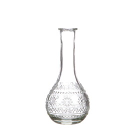 BOTTIGLIA IN VETRO PARIS TRASPARENTE D.7,5XH15,8 CM BOTTIGLIA IN VETRO PARIS TRASPARENTE D.7,5XH15,8 CM