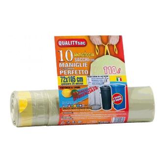 SACCO IMMONDIZIA HDPE BIANCHI TRASPARENTE CM 50X60 GR 6 MY10 20PZ SACCO IMMONDIZIA HDPE BIANCHI TRASPARENTE CM 50X60 GR 6 MY10 20PZ