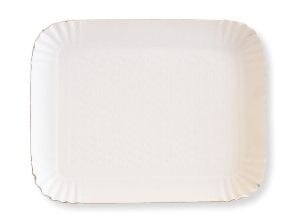 VASSOI RETTANGOLARI IN CARTONE BIANCO N° 11 CM 39X54 AL KG