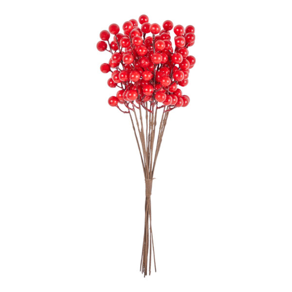 BUNCH BACCHE X 12 CM 34 ROSSO