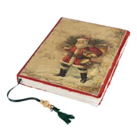 AGENDA BABBO NATALE BASE ROSSA 12X17X3CM CARTA