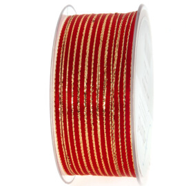 ROTOLO LUXUS-LITZE 3MMX100MT rot
