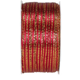 ROTOLO DOUBLE FACE SATIN 3 MM/50M bordeaux